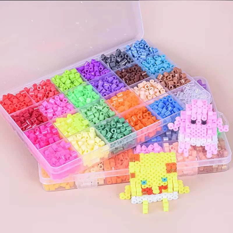 Rainbow‑Palette Fuse Beads high quality